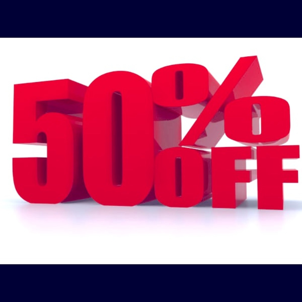 Everything must go! 50% off all bundles!
